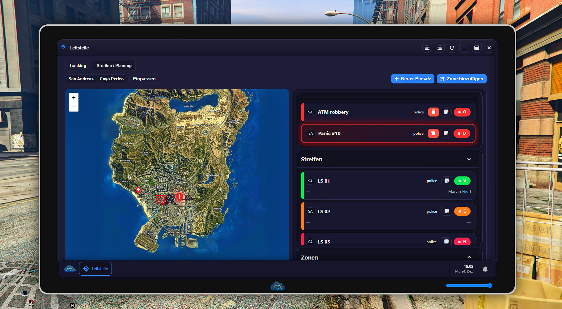 Control Center & Dispatch System