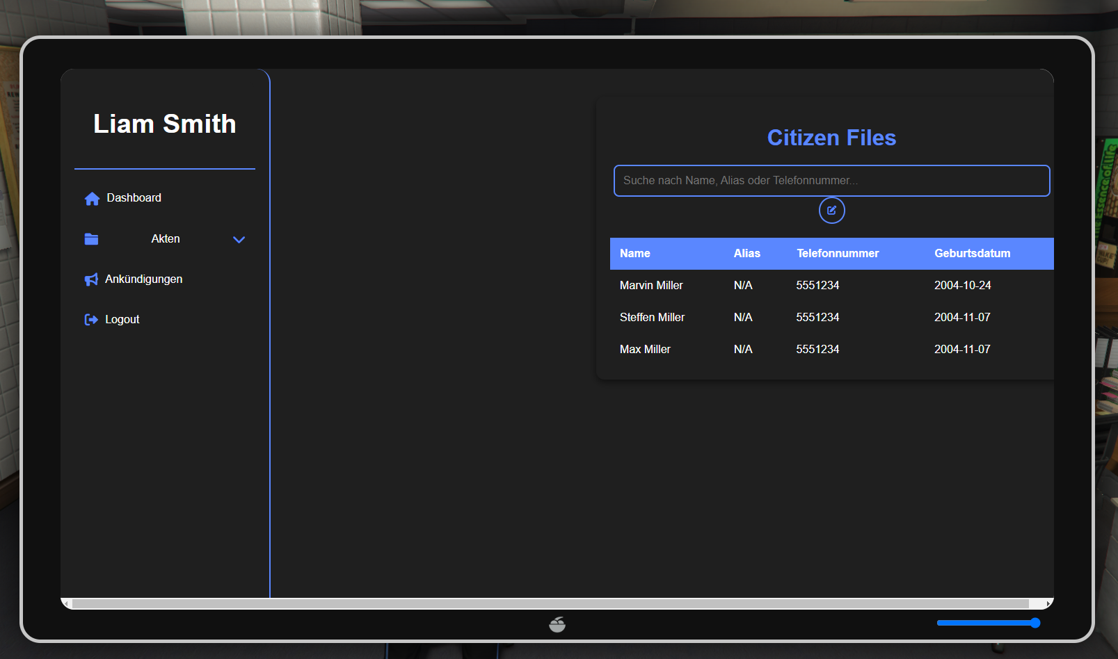 Persons and Files