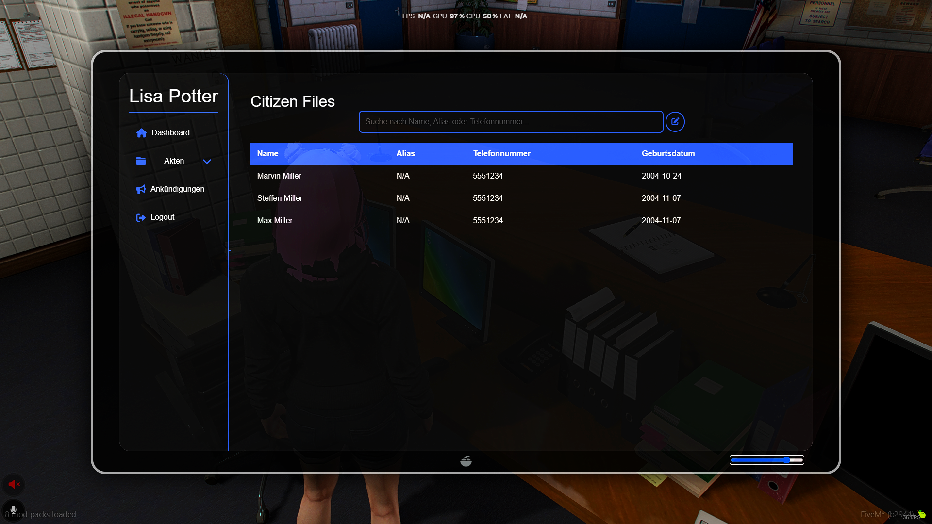 Person Lists in Focus