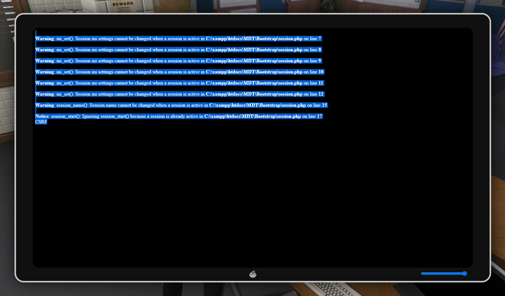 The Server Connection